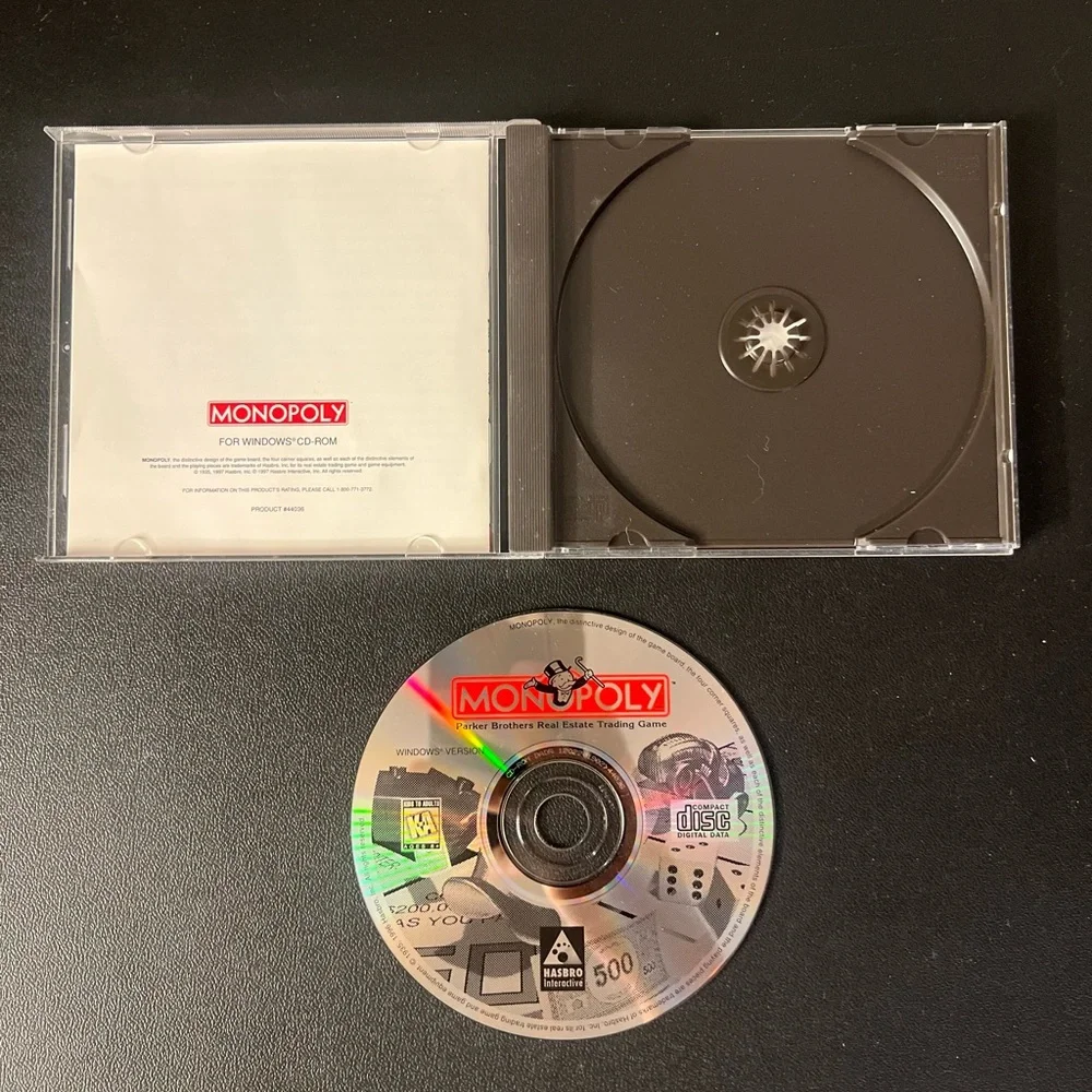 Monopoly (PC, 1995) Hasbro Interactive Windows Westwood Studios